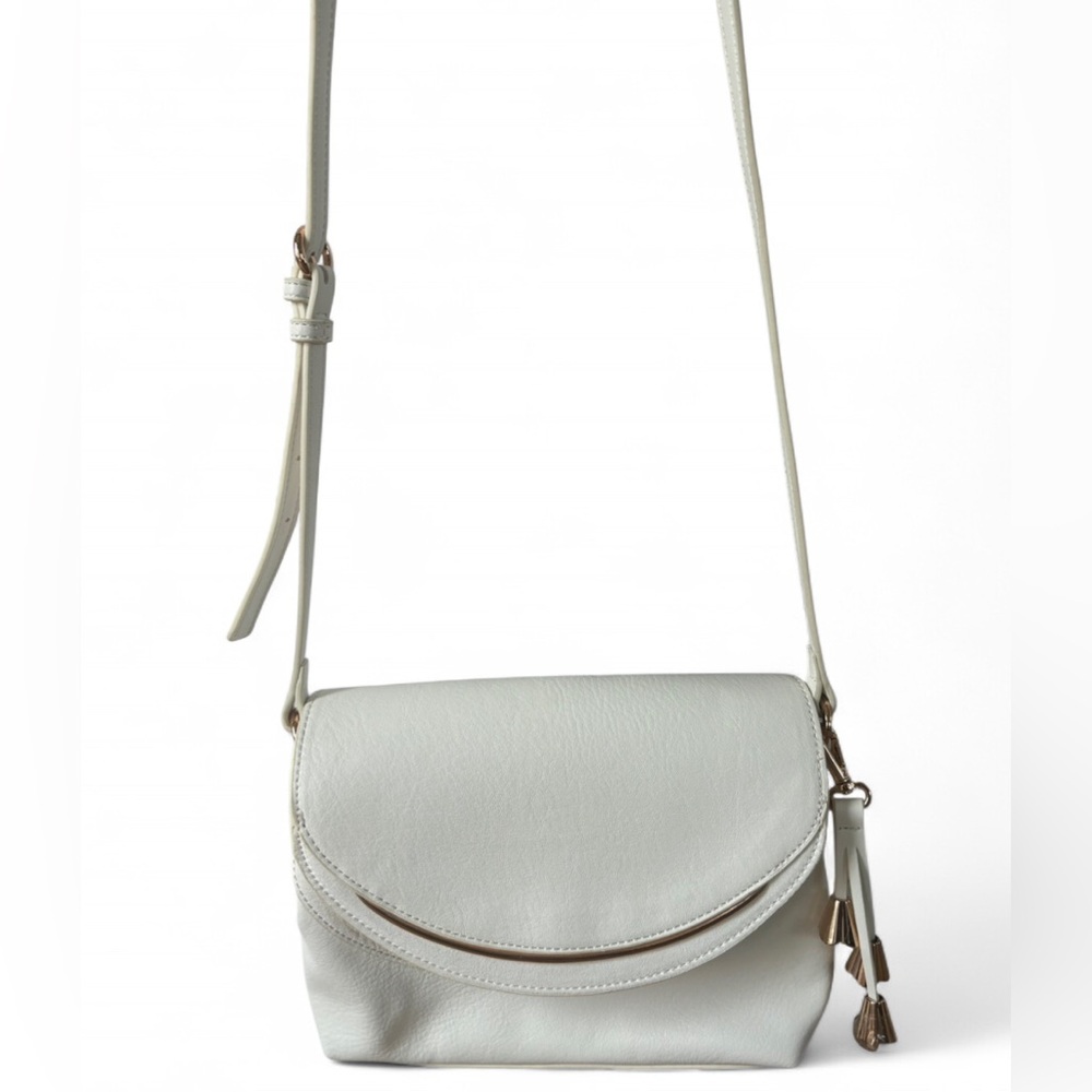 NWOT LC Lauren Conrad Cream Crossbody Bag